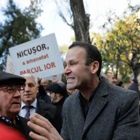 Robert Negoiță a condus protestul agramaților PSD Sector 2 Foto: INQUAM Photos/George Călin