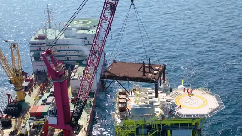 platforma Black Sea oil&Gas, sursa: siteul companiei