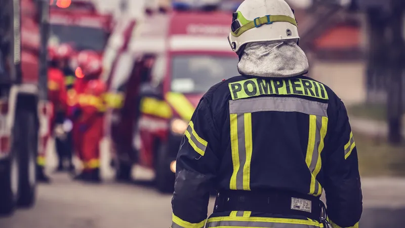 Incendiu puternic la un depozit Sameday din Iași. A fost emis Ro-Alert - Foto: arhivă (Imagine cu rol ilustrativ)