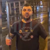 Ștefan Boncu l-a fugărit pe Fulger Gangal cu sabia prin vie la o nuntă Foto: captură BZI