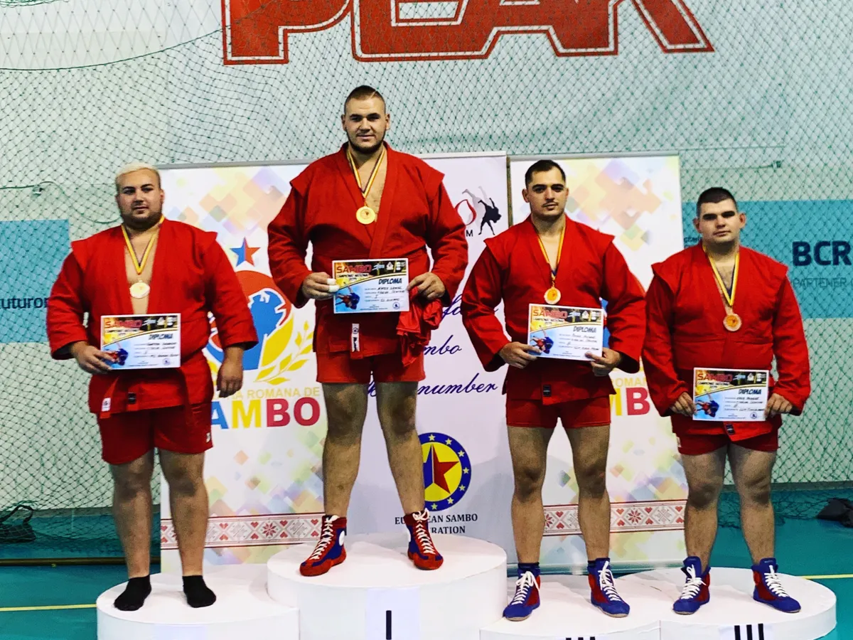 Daniel Natea a făcut rapid trecerea de la Judo la Sambo, iar rezultatele au venit imediat Foto: arhiva personală