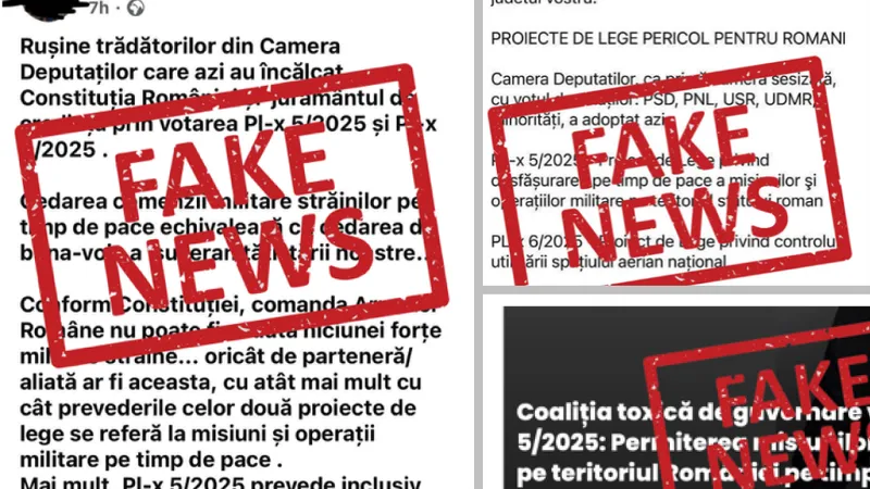 FAKE NEWS răspândit de propaganda Rusiei în România, dezmințit de MApN - Foto: Profimedia images