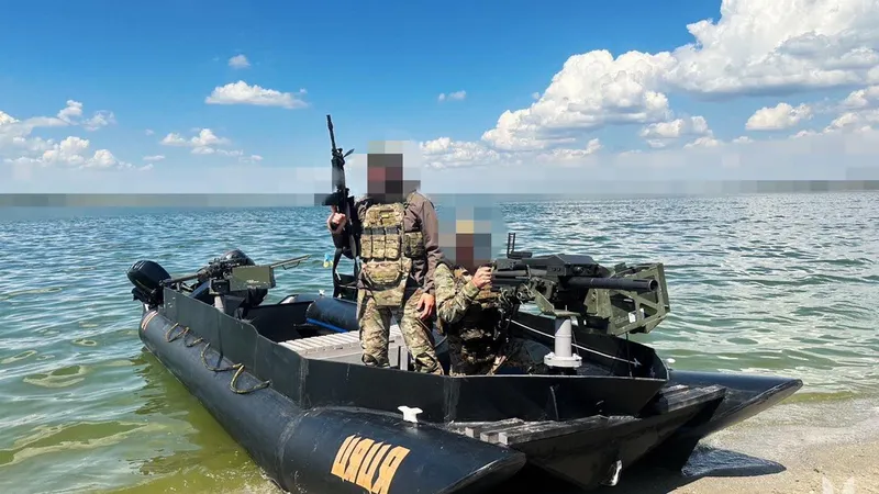 Operațiuni ale Forțele speciale ale Ucrainei în Crimeea - Foto: twitter.com/front_ukrainian