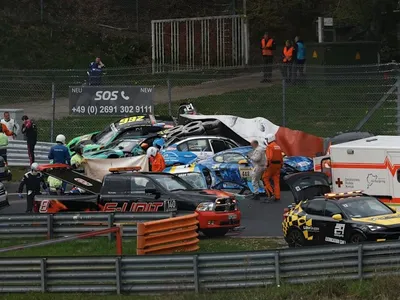 Accident Nürburgring - Foto: X/@Mic8gris