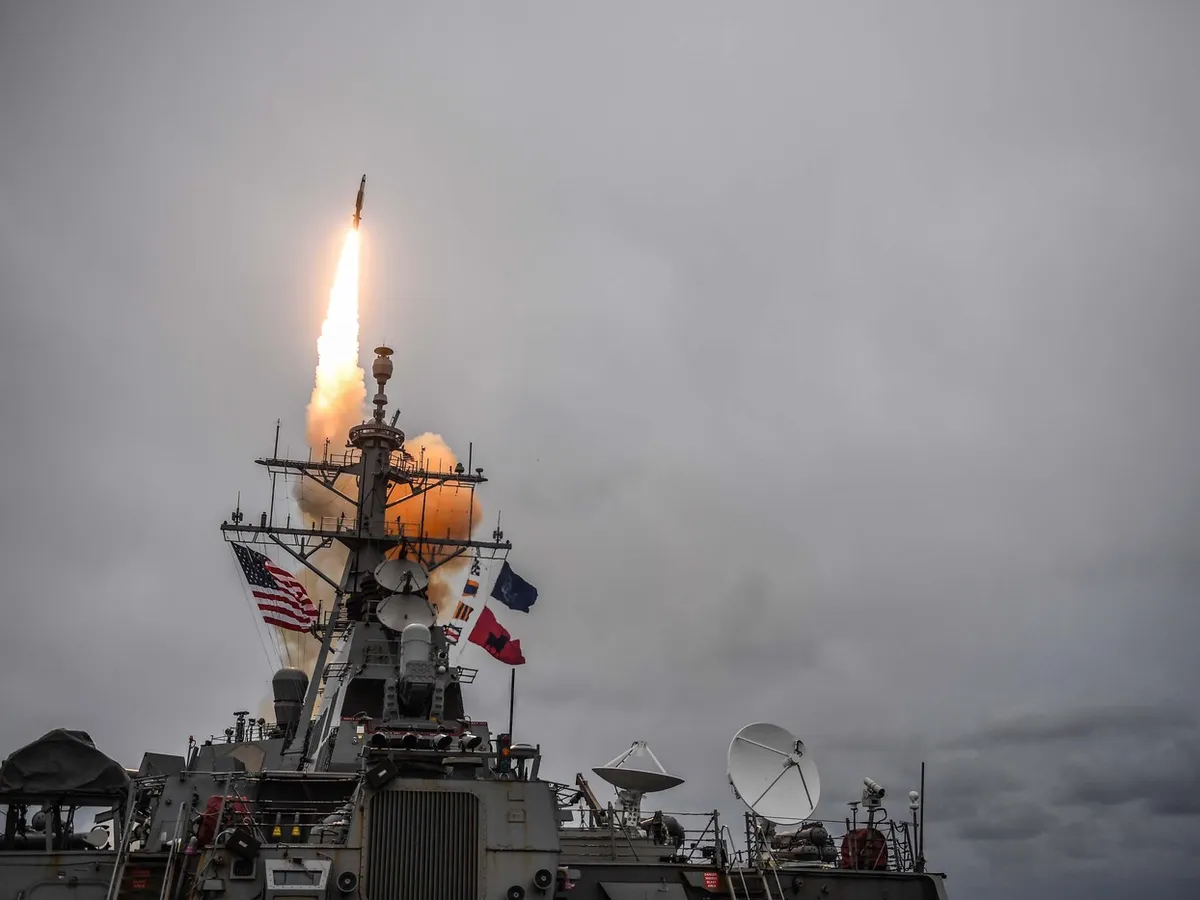 Sistemul Aegis al SUA contra rachetelor balistice iraniene - Foto: Profimedia Images