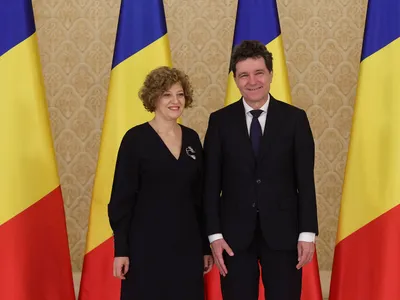 Oana Gheorghiu și Nicușor Dan - Foto: INQUAM PHOTOS / Octav Ganea