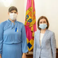 MAia Sandu și Laura Codruța Kovesi s-au întâlnit la Chișinău/Foto: Presedinte.md