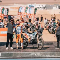 Singurul român din Dakar 2024, riderul „Mani” Gyenes, ia startul de o poziție bună - 47 - Foto: Emanuel Gyenes