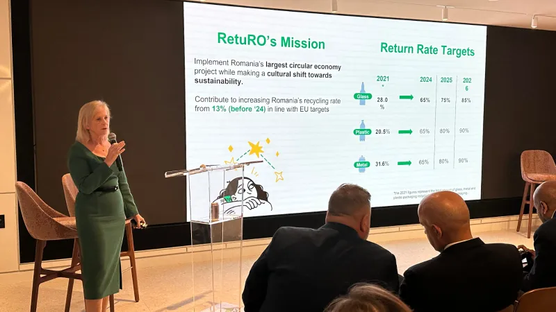 RetuRO pune România pe harta internațională a sustenabilității la Climate Week NYC 2024 Foto: RetuRo