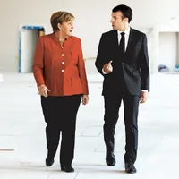 Kurz vrea să le ia fața lui Merkel și Macron. Foto Getty Images