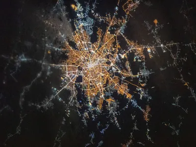 București, noaptea/FOTO: nasa.gov