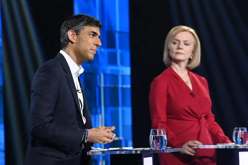 Rishi Sunak și Liz Truss- Foto: Profimedia Images