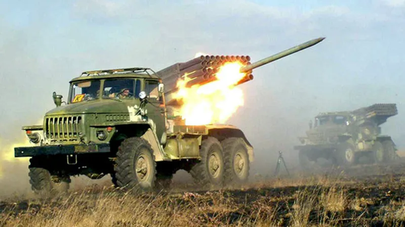 Rusia plănuiește să bombardeze Kherson cu sisteme Grad și să acuze armata ucraineană/FOTO: bbc.com