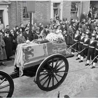 Înmormântarea regelui George VI, tatăl reginei Elizabeth/foto: royal archive