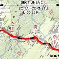Secșiunea 2 din autostrada Sibiu Pitești Foto: CNAIR