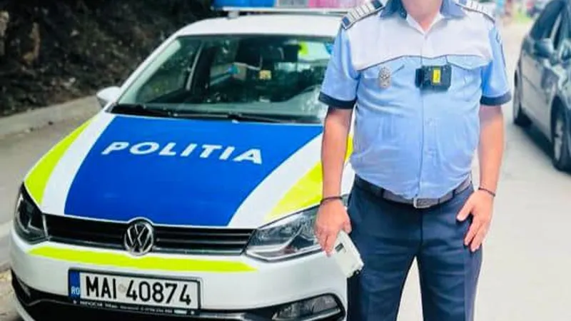 Ioan Cornel Sandu, zis <<Lupu’ de la Rutieră>> / Foto: Politia Romana, Facebook