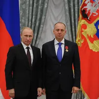 Dimitri Pumpianski distins de Putin cu Ordinul de Merit pentru Patrie. Foto: Kremlin.ru