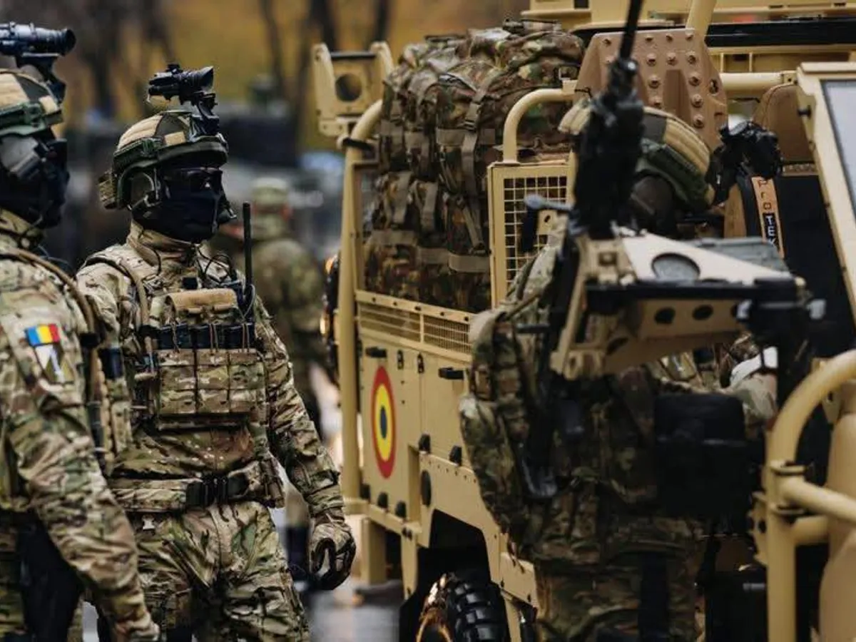 Militari români de elită - FOTO MApN
