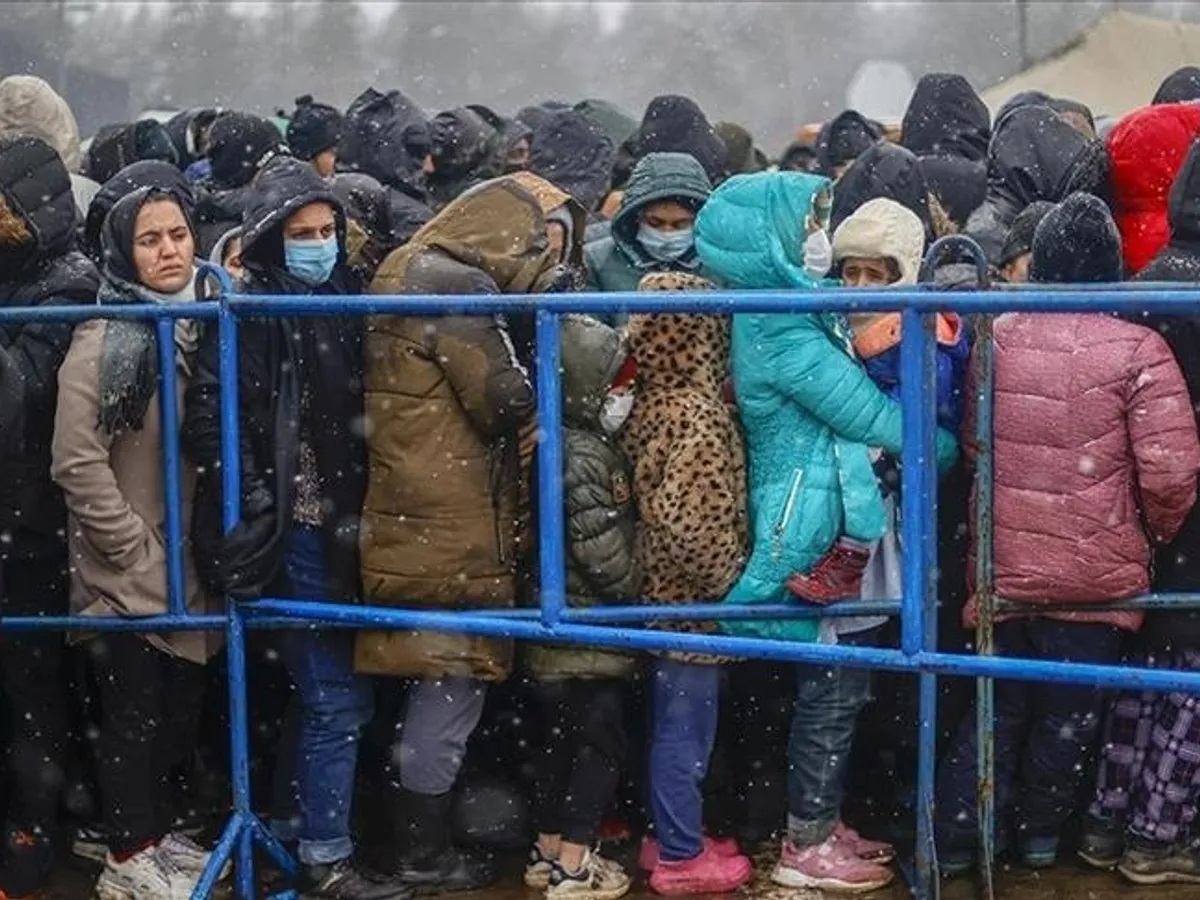 Guvernul irakian își mută migranții de la granița cu Belarus/foto: eunews