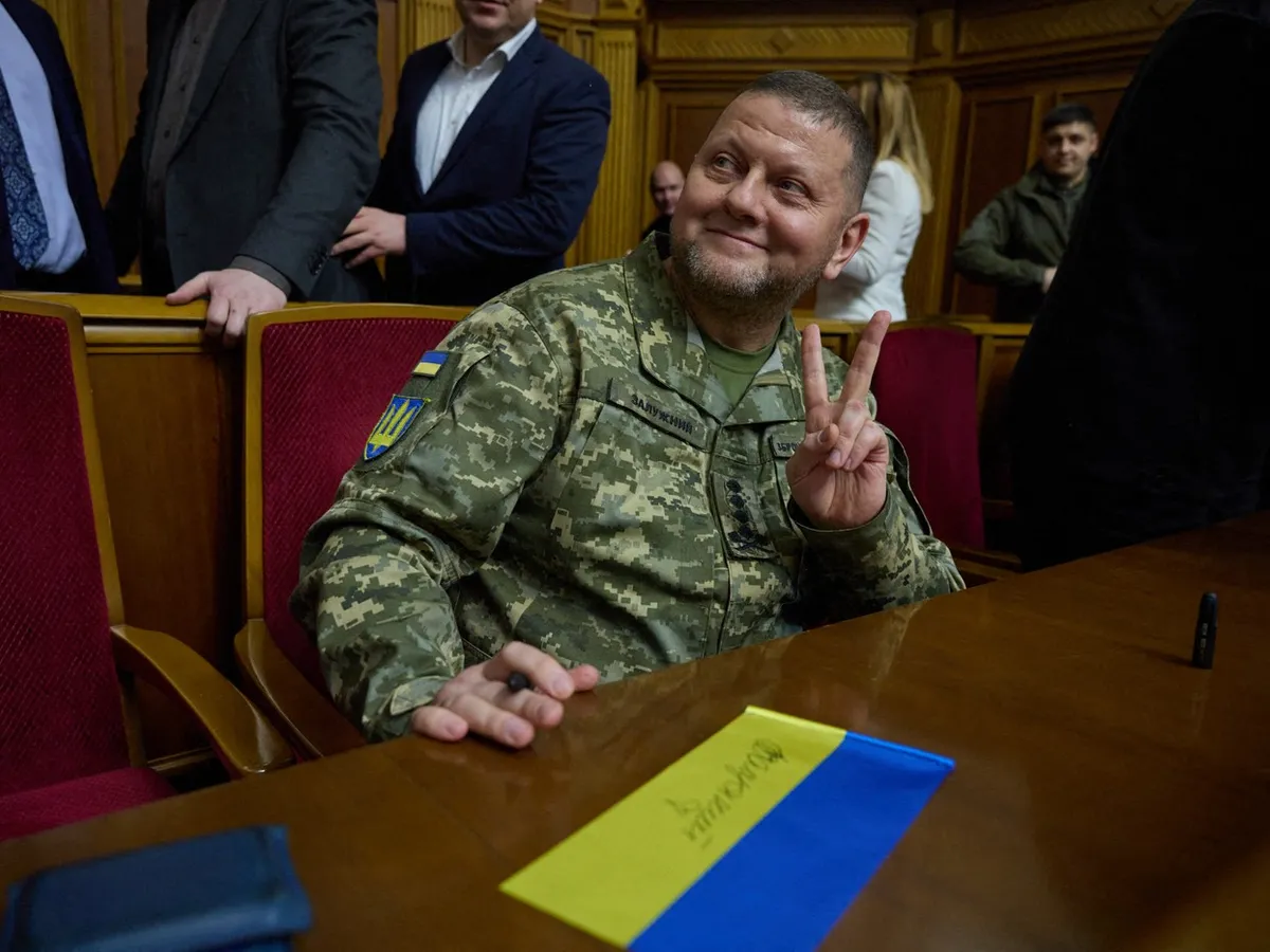 Fostul comandant-șef al Forțelor Armate ale Ucrainei, generalul Valeri Zalujnîi, poate ajunge președintele Ucrainei - Foto: Profimedia Images (imagine cu  rol ilustrativ)