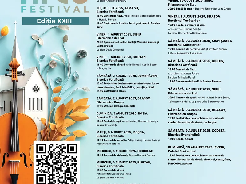 UCIMR anunță deschiderea celei de-a XXIII-a ediții a Festivalului ICon Arts Transilvania