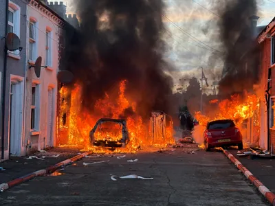 Violențe la Belfast - Foto: Profimedia images