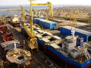 Angajaţii Şantierului Naval Mangalia vor organiza proteste astăzi la Ministerul Economiei și Guvern Foto: Damen (Fotografie cu caracter ilustrativ)
