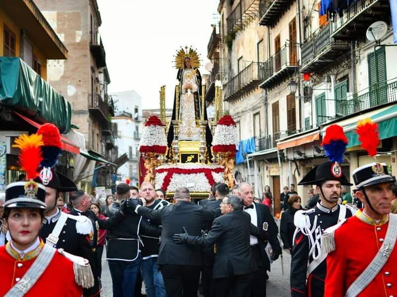 Procesiune la Palermo/sursă: Getty