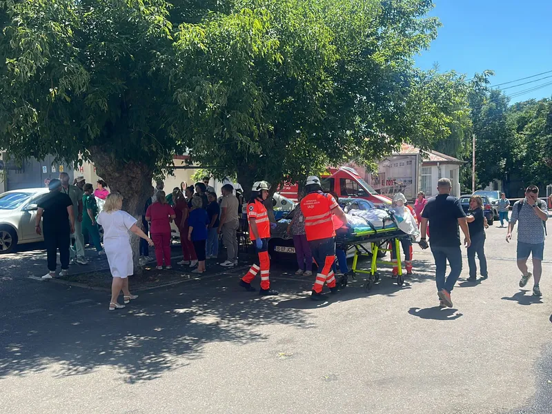 Maternitatea Elena Doamna din Iași, evacuată din cauza unui incendiu - Foto: Newsweek