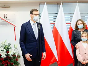 Premierul polonez Mateusz Morawiecki acuză UE că riscă „un al treilea război mondial”/FOTO: Facebook/Mateusz Morawiecki