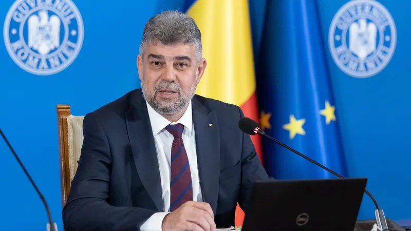 Premierul Marcel Ciolacu - Foto: Facebook/ Guvernul României