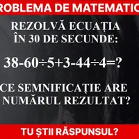 Problemă de matematică Foto: Newsweek