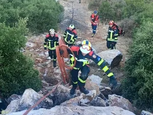 40 de pompieri români au plecat în Grecia pentru a ajuta la stingerea incendiilor de vegetație - Foto: IGSU