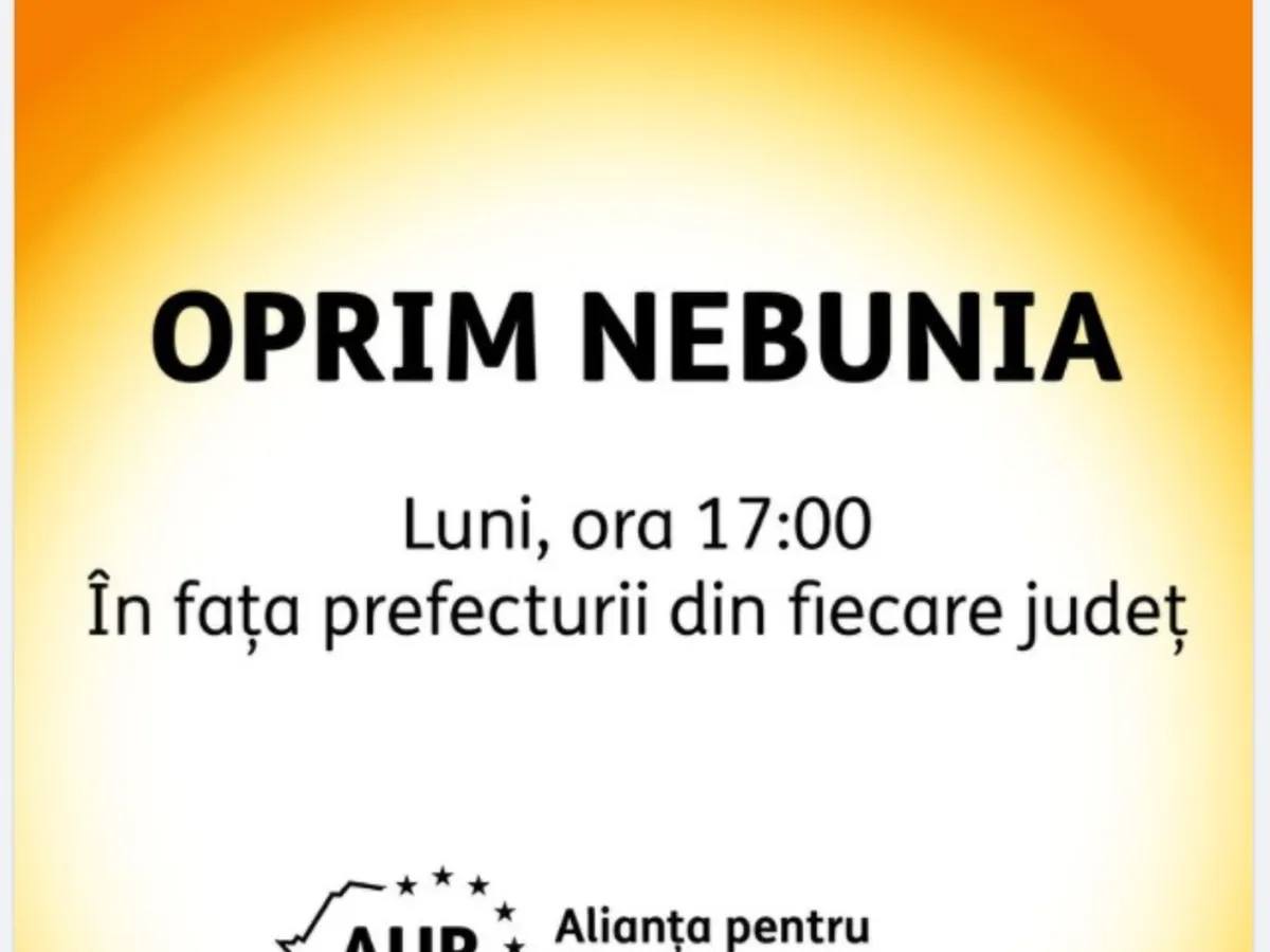 Postările lui George Simion despre protestul pe care susține că nu AUR l-a inițiat. Sursa: Facebook George Simion