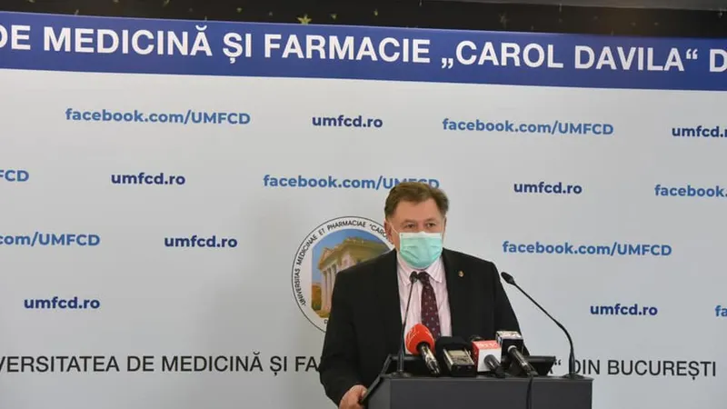 Alexandru Rafila: Primele luni din 2022 se anunță dificile, pandemia nu a trecut/FOTO: Facebook/AlexandruRafila