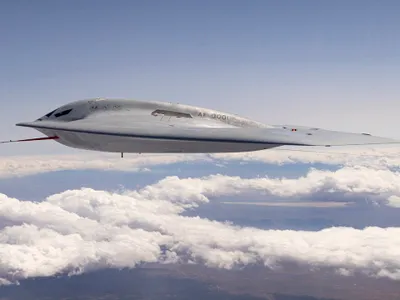 US Air Force a primit al doilea bombardier strategic nou de 692.000.000$. 9 tone de bombe nucleare - Foto: Profimedia Images