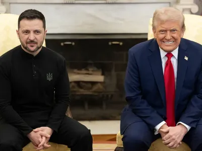 Volodimir Zelenski și Trump - Foto: Profimedia images
