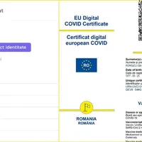 Certificate de vaccinare false, aparent eliberate de Spitalul Grigore Alexandrescu, vândute pe net/FOTO: vaccinare-covid.gov.ro