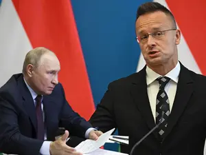 Szijjarto critică dur UE și pleacă să „plânga” la Putin: Bruxelles-ul alimentează psihoza războiului - Foto: Profimedia images