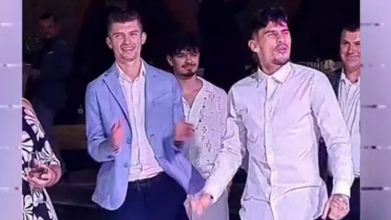 Doi fotbaliști convocați la Naționala României, petrecere până dimineață la manele - Foto: gsp.ro