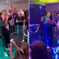 Florin Salam l-a adus pe Alex Velea să-i cânte interlopului Mircea Nebunu Foto: captură Facebook