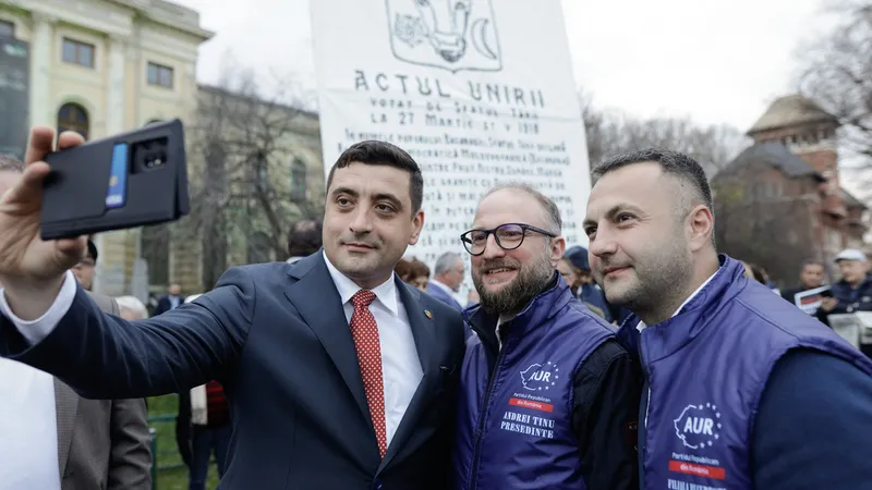 AUR a rămas fără candidat la Sectorul 2. Deși a dat bani, Tinu nu s-a mai înțeles cu Simion - Foto: INQUAM PHOTOS / George Călin