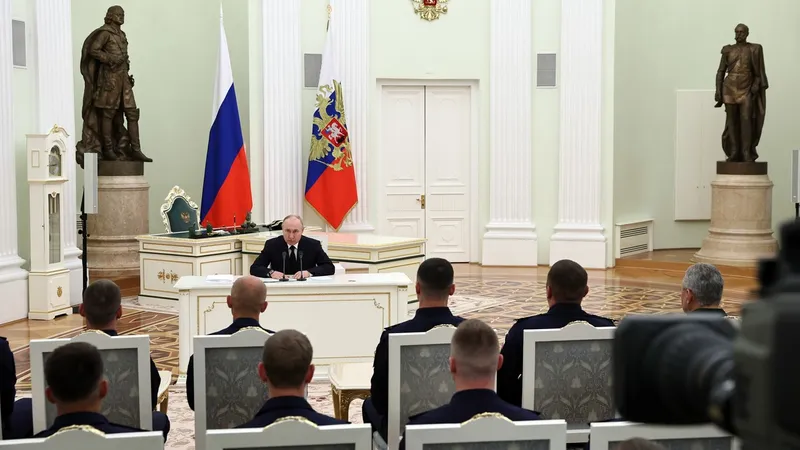 Putin le-a mulțumit celor care au salvat țara de război civil-Foto: Profimedia Images
