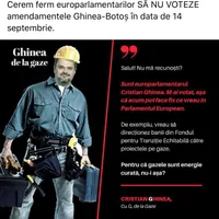 Mesajul Greenpeace România  despre amendamentul Ghinea-Botoș Foto: Facebook