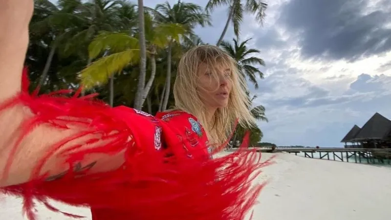 Delia a postat pe Instagram poze din Maldive