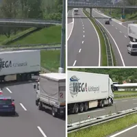 Un șofer român a întors TIR-ul pe o autostradă din Croația și a mers 50 km pe contrasens - Foto: 24sata.hr