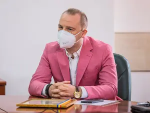 Managerul Spitalului de Boli Infecţioase "Sf Parascheva" din Iaşi, medicul Florin Roşu Foto: INQUAM Photos/ Liviu Chirica