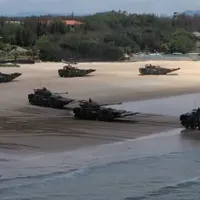 Vehiculul de luptă amfibiu chinezesc Type 05/Foto: CGTN
