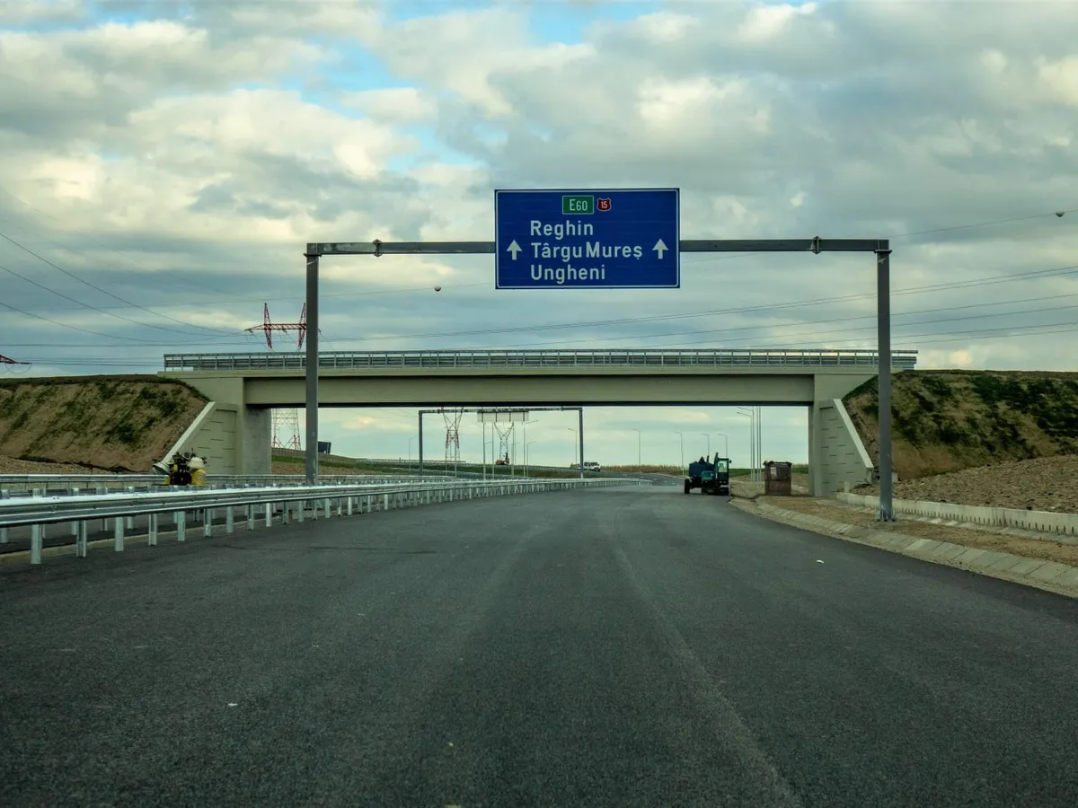 Autostradă făcută de Strabag în România - Foto: ProInfrastructura