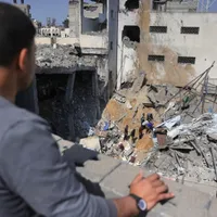 Purtătorul de cuvânt al Hamas, Abdel-Latif Al-Qanoua, ucis într-un atac aerian israelian în Gaza - FOTO: Profimedia(imagine cu rol ilustrativ)